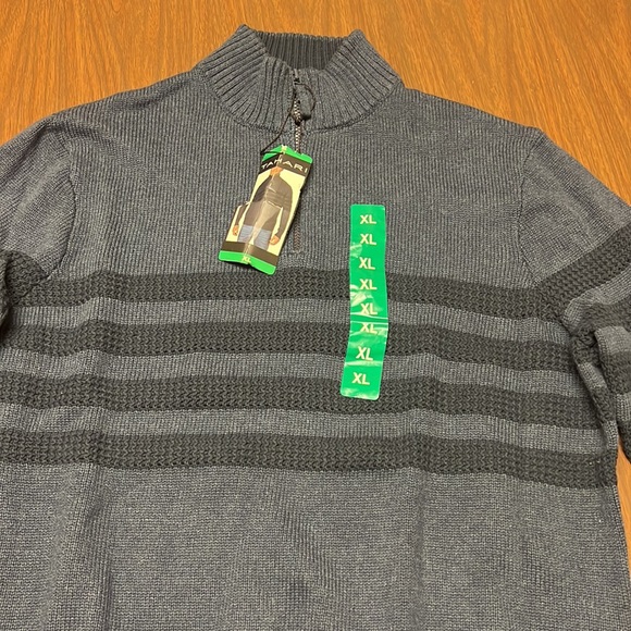 Tahari Indigo Heather sweater, size extra large, NWT - Picture 2 of 13